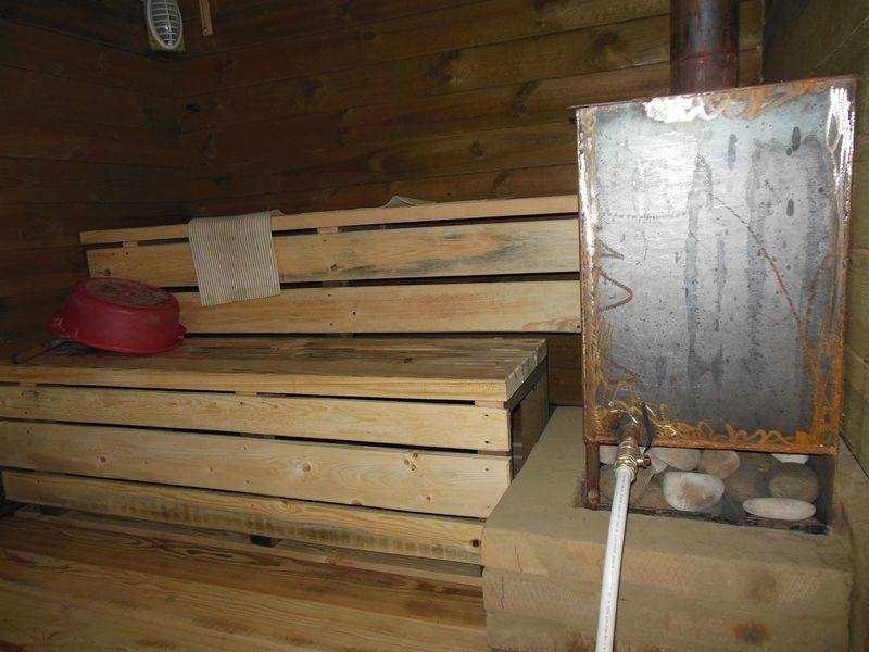Как сделать водяной теплый пол в бане от печки и котла?