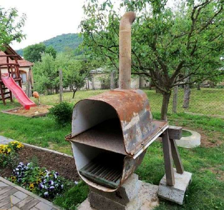 Печь из старой чугунной ванны своими руками - пошаговая инструкция