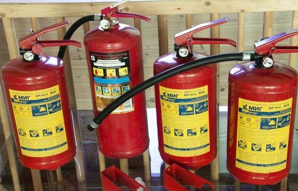 Ручной переносной огнетушитель оп-4: инструкция по применению и особенности конструкции