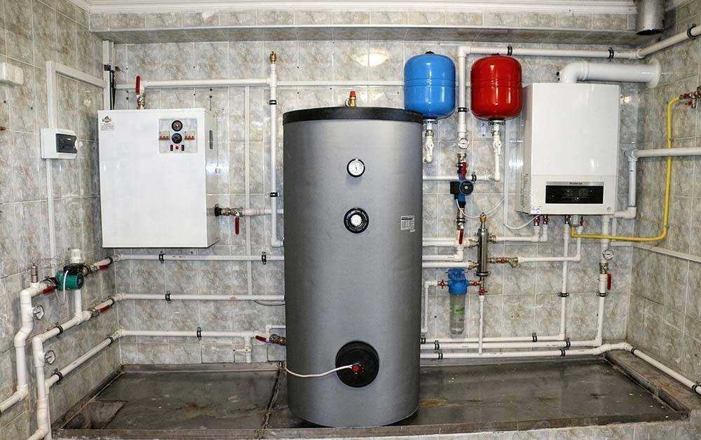 Газовый котел с бойлером косвенного нагрева