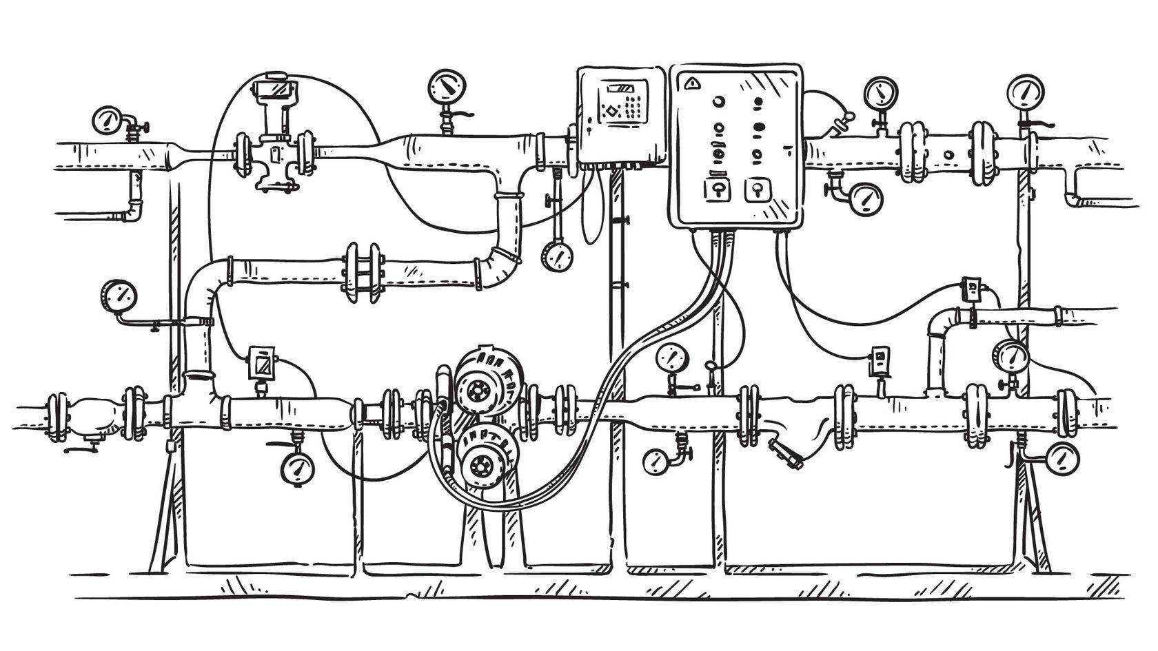Автоматизированные узлы управления системой отопления
