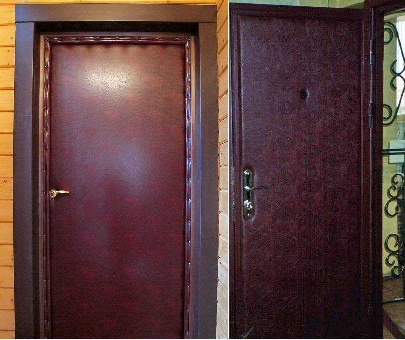 Как утеплить металлическую входную дверь своими руками?