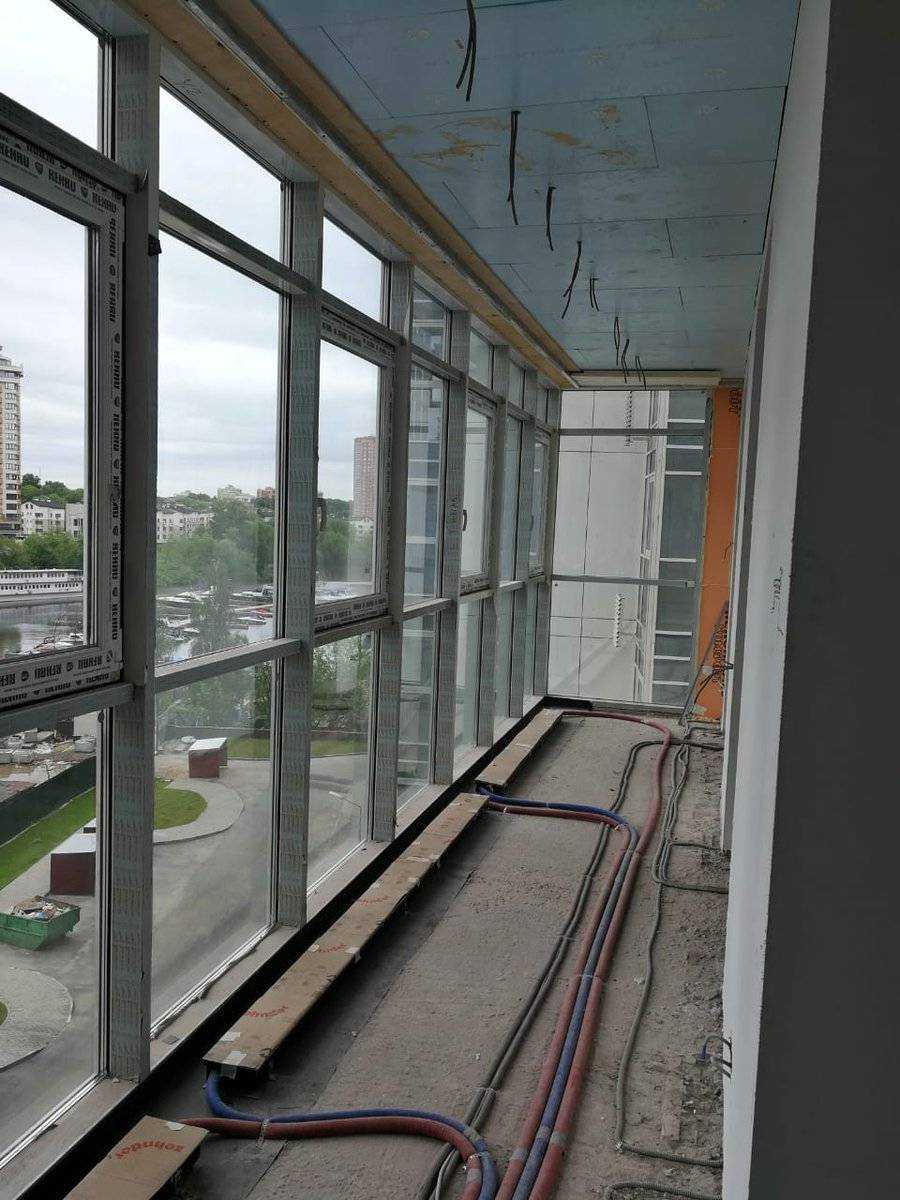 Утепление панорамного балкона: стены, пол, потолок, обзор материалов, активное и пассивное утепление