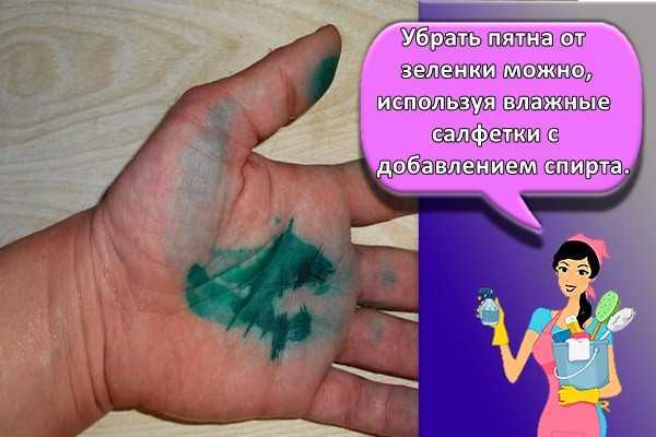 Чем отмыть зеленку с линолеума, ламината, паркета, ковра и дивана