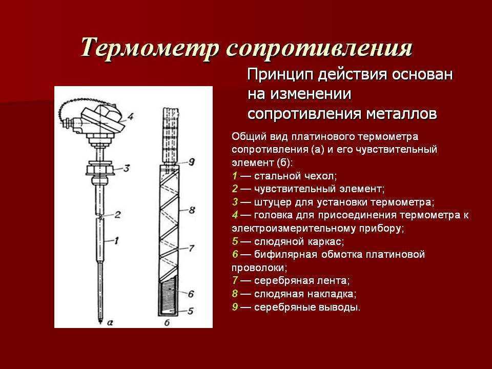 Изображение термопары на схеме