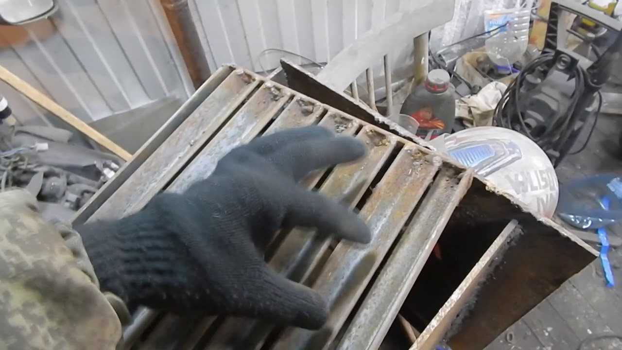 Правильная установка колосников в печь своими руками