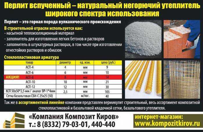Утеплитель вермикулит