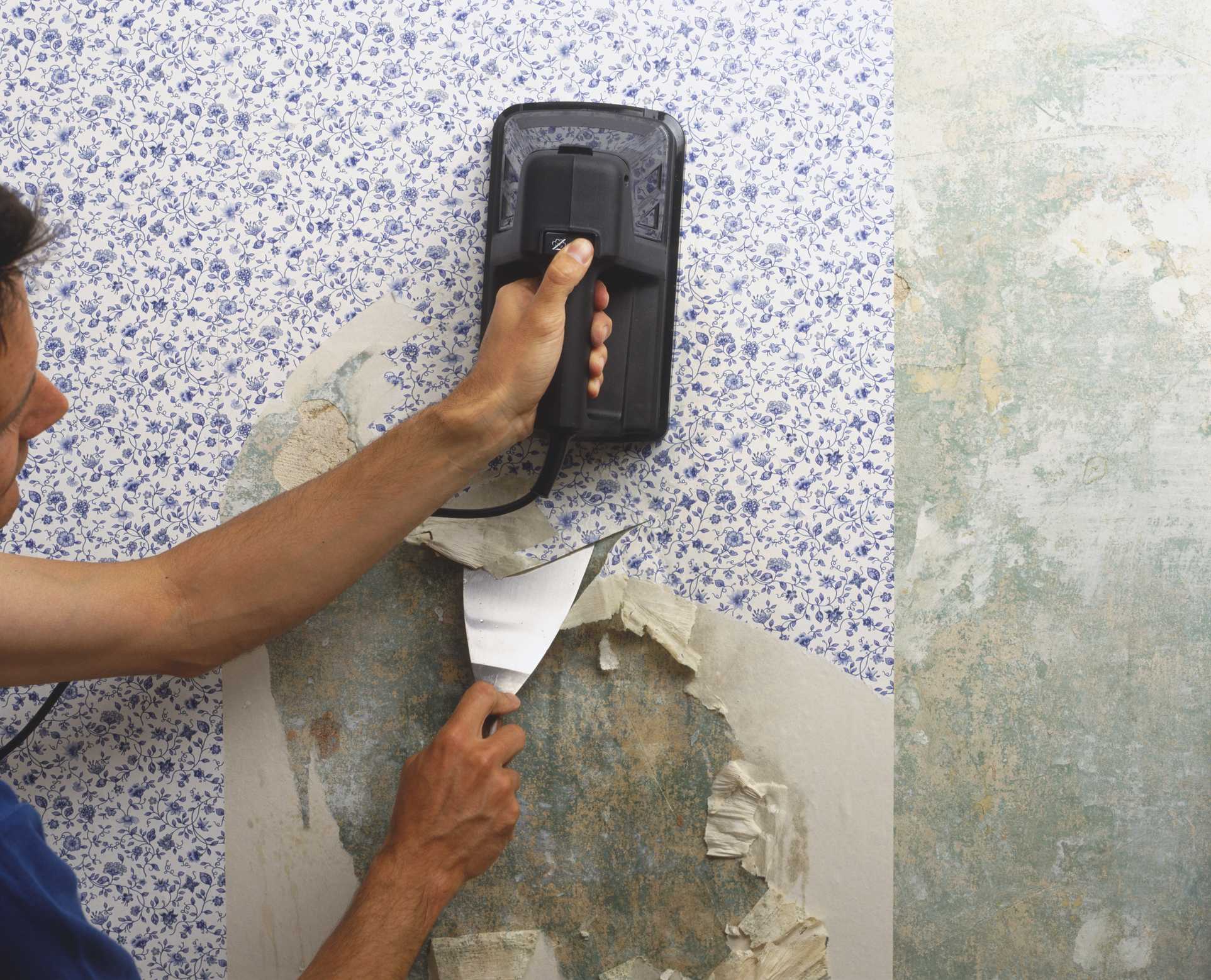 Как быстро очистить стены от старых обоев — советы профессионалов