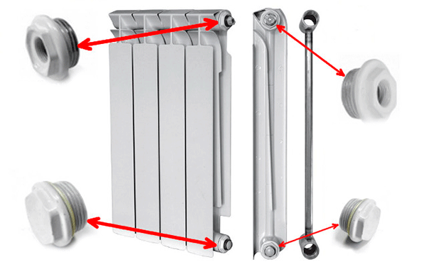 Как разобрать радиатор отопления своими руками – правила разборки алюминиевых, биметаллических и чугунных радиаторов по секциям